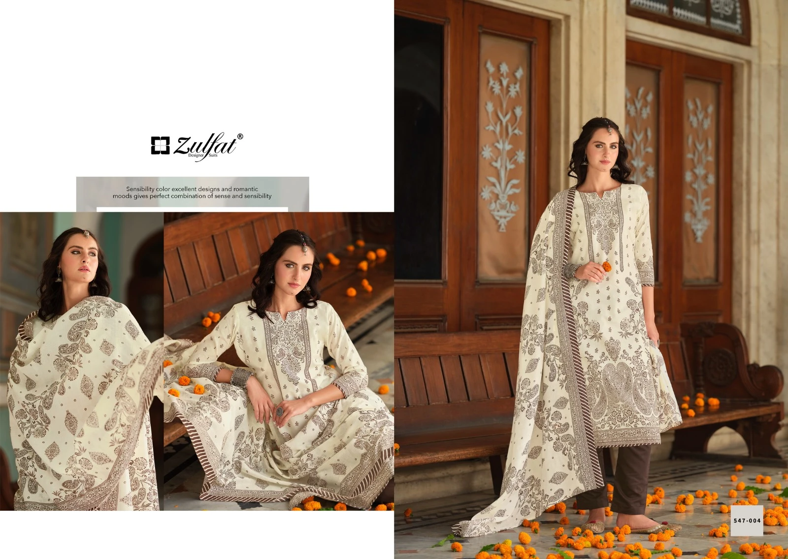 Zulfat Designer Zohra Pure Cotton Printed Salwar Suit Wholesale Catalog — Wholesale Salwar Suits, MPA wholesale from Surat — Photo 5